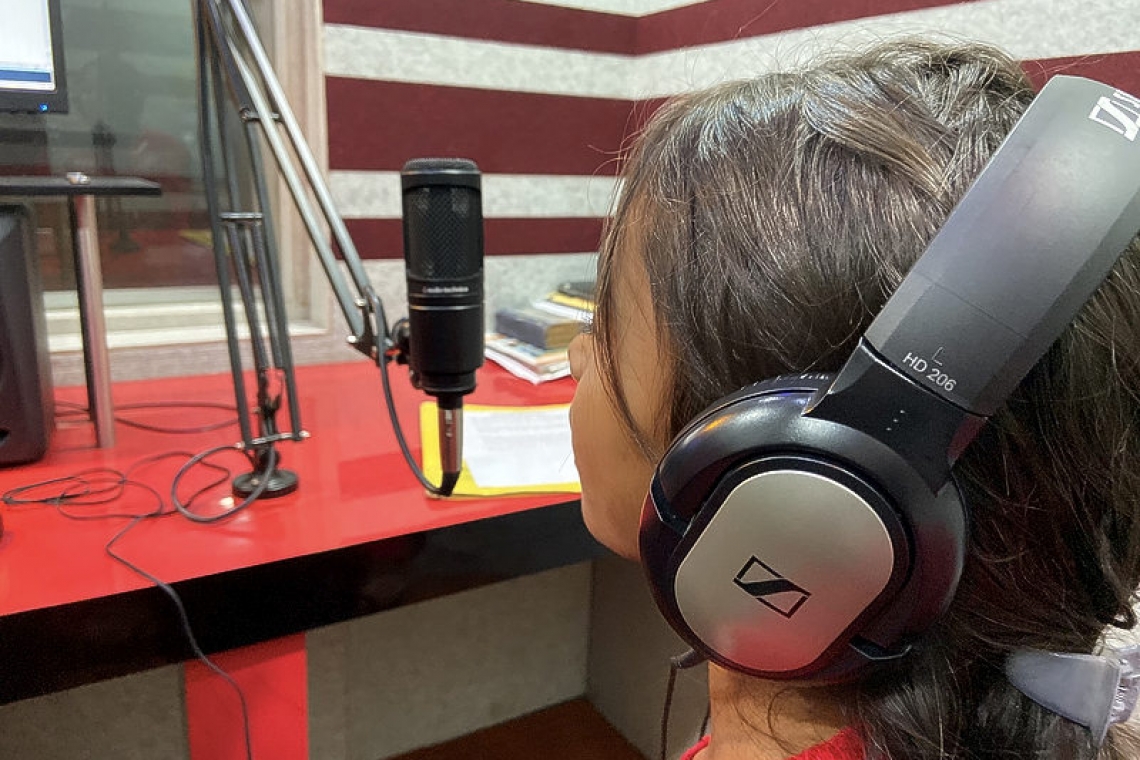 Radio show in small Indian town gives rare voice to child workers